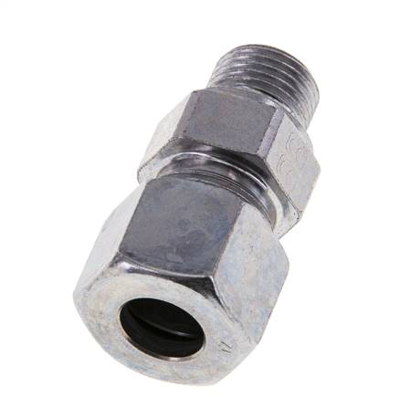 M16x1,5 Macho x 12S Anillo de corte recto de acero galvanizado 630 Barra DIN 2353