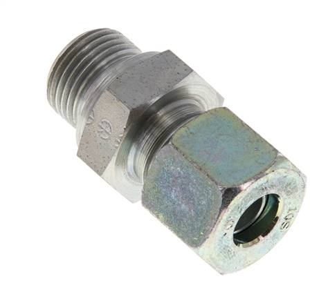 M18x1,5 Macho x 10S Anillo de corte recto de acero galvanizado 630 Barra DIN 2353