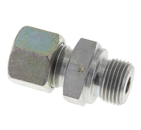 M18x1,5 Macho x 10S Anillo de corte recto de acero galvanizado 630 Barra DIN 2353