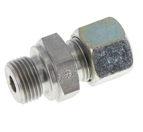 M18x1,5 Macho x 10S Anillo de corte recto de acero galvanizado 630 Barra DIN 2353