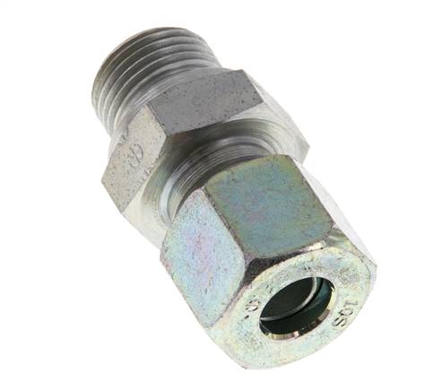M18x1,5 Macho x 10S Anillo de corte recto de acero galvanizado 630 Barra DIN 2353