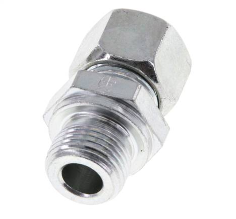 M18x1,5 Macho x 12L Anillo de corte recto de acero galvanizado 315 Barra DIN 2353