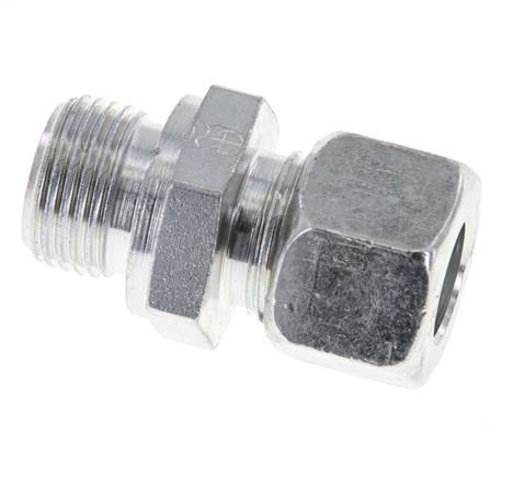 M18x1,5 Macho x 12L Anillo de corte recto de acero galvanizado 315 Barra DIN 2353