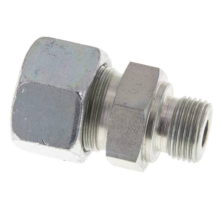 M18x1,5 Macho x 16S Anillo de corte recto de acero galvanizado 400 Bar DIN 2353