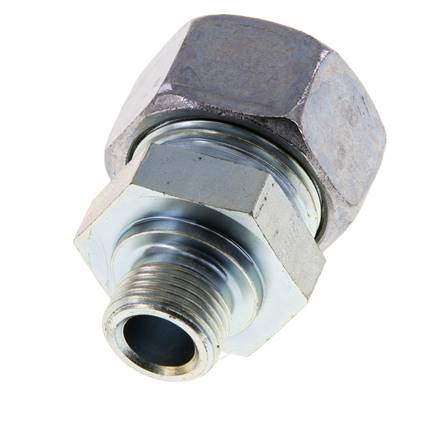 M18x1,5 Macho x 22L Anillo de corte recto de acero galvanizado 160 Bar DIN 2353