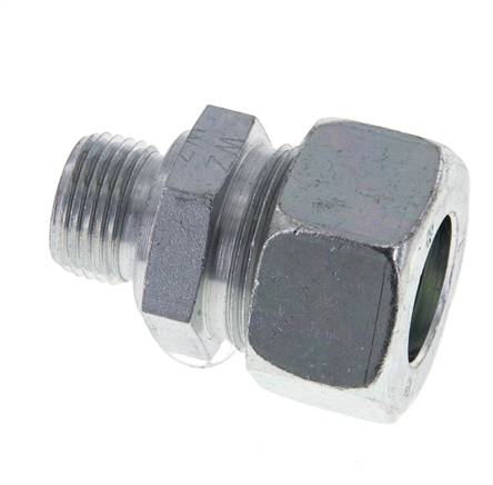 M18x1,5 Macho x 18L Anillo de corte recto de acero galvanizado 315 Barra DIN 2353