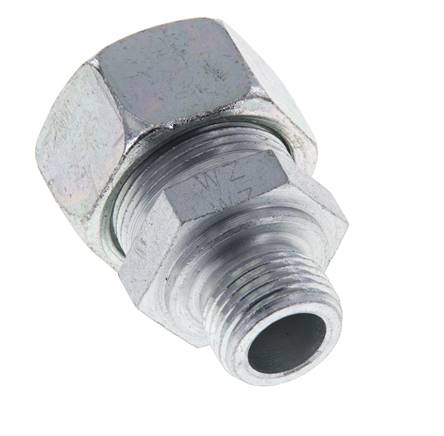 M18x1,5 Macho x 18L Anillo de corte recto de acero galvanizado 315 Barra DIN 2353