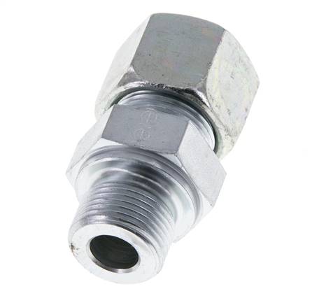 M20x1,5 Macho x 14S Anillo de corte recto de acero galvanizado 630 Barra DIN 2353