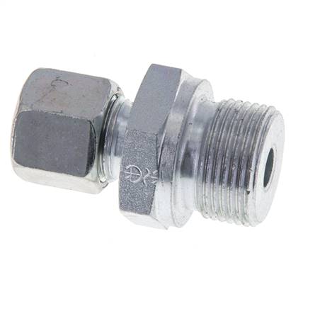 M22x1,5 Macho x 10L Anillo de corte recto de acero galvanizado 315 Barra DIN 2353