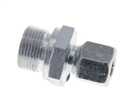 M22x1,5 Macho x 10L Anillo de corte recto de acero galvanizado 315 Barra DIN 2353