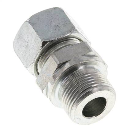 M22x1,5 Macho x 15L Anillo de corte recto de acero galvanizado 315 Barra DIN 2353