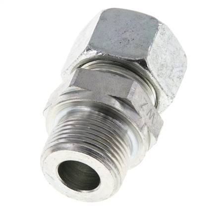 M22x1,5 Macho x 15L Anillo de corte recto de acero galvanizado 315 Barra DIN 2353