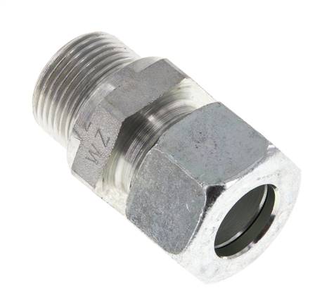 M22x1,5 Macho x 15L Anillo de corte recto de acero galvanizado 315 Barra DIN 2353