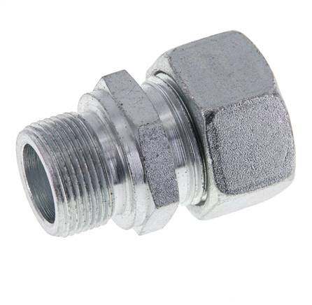 M26x1,5 Macho x 22L Anillo de corte recto de acero galvanizado 160 Bar DIN 2353