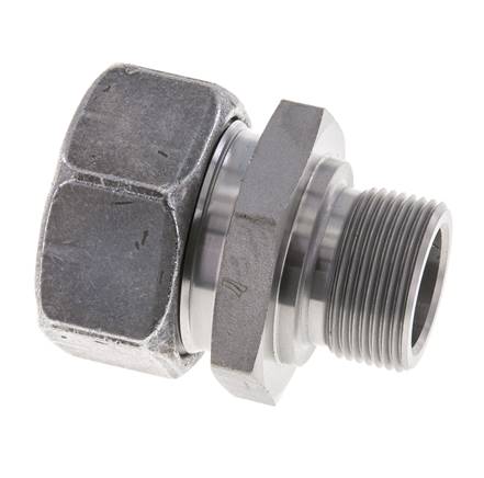M26x1,5 Macho x 28L Anillo de corte recto de acero galvanizado 160 Bar DIN 2353