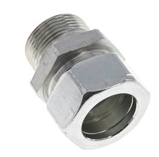M33x2 Macho x 28L Anillo de corte recto de acero galvanizado 160 Bar DIN 2353