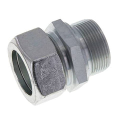 M42x2 Macho x 35L Anillo de corte recto de acero galvanizado 160 Bar DIN 2353