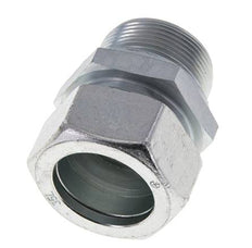 M42x2 Macho x 35L Anillo de corte recto de acero galvanizado 160 Bar DIN 2353