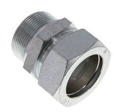 M48x2 Macho x 42L Anillo de corte recto de acero galvanizado 160 Bar DIN 2353
