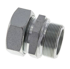 M48x2 Macho x 42L Anillo de corte recto de acero galvanizado 160 Bar DIN 2353