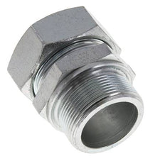 M48x2 Macho x 42L Anillo de corte recto de acero galvanizado 160 Bar DIN 2353
