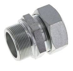 M48x2 Macho x 42L Anillo de corte recto de acero galvanizado 160 Bar DIN 2353