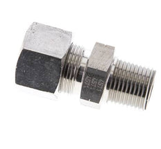 1/2'' NPT Macho x 16S Anillo de corte recto de acero inoxidable 400 Bar DIN 2353