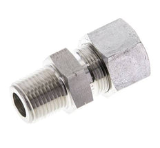 1/2'' NPT Macho x 16S Anillo de corte recto de acero inoxidable 400 Bar DIN 2353
