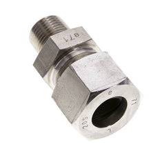 1/2'' NPT Macho x 20S Anillo de corte recto de acero inoxidable 400 Bar DIN 2353