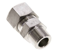 3/4'' NPT Macho x 20S Anillo de corte recto de acero inoxidable 400 Bar DIN 2353