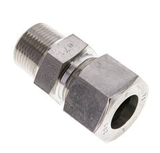 3/4'' NPT Macho x 20S Anillo de corte recto de acero inoxidable 400 Bar DIN 2353