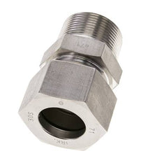 1 1/4'' NPT Macho x 30S Anillo de corte recto de acero inoxidable 400 Bar DIN 2353