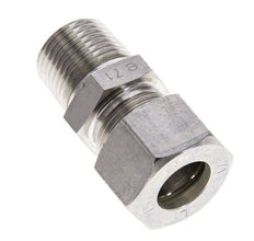 1/2'' NPT Macho x 15L Racor de compresión recto de acero inoxidable 315 Bar DIN 2353