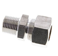 1/2'' NPT Macho x 18L Racor de compresión recto de acero inoxidable 315 Bar DIN 2353