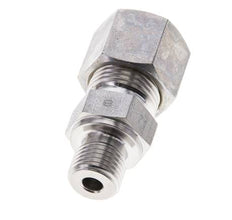 1/4'' NPT Macho x 10S Racor de compresión recto de acero inoxidable 630 Bar DIN 2353