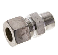 3/4'' NPT Macho x 20S Racor de compresión recto de acero inoxidable 400 Bar DIN 2353