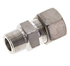 3/4'' NPT Macho x 20S Racor de compresión recto de acero inoxidable 400 Bar DIN 2353