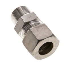 3/4'' NPT Macho x 20S Racor de compresión recto de acero inoxidable 400 Bar DIN 2353