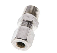 3/8'' NPT Macho x 8S Racor de compresión recto de acero inoxidable 630 Bar DIN 2353