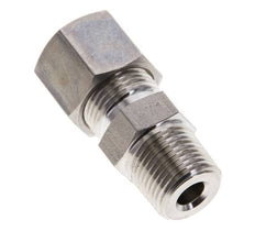 3/8'' NPT Macho x 10S Racor de compresión recto de acero inoxidable 630 Bar DIN 2353
