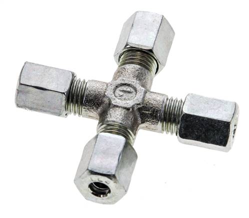 4LL Anillo de corte transversal de acero galvanizado 100 barras DIN 2353