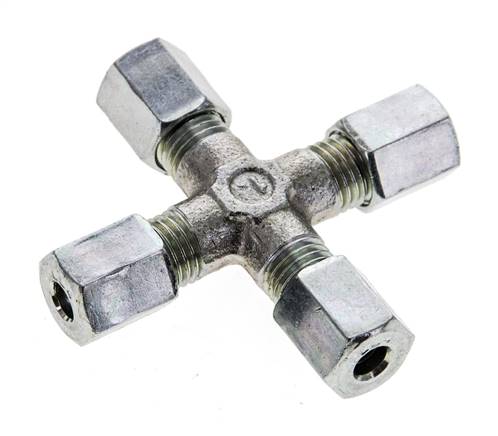 4LL Anillo de corte transversal de acero galvanizado 100 barras DIN 2353