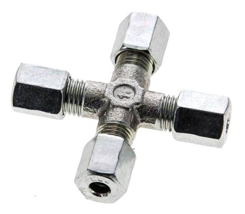 4LL Anillo de corte transversal de acero galvanizado 100 barras DIN 2353