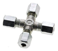 4LL Anillo de corte transversal de acero galvanizado 100 barras DIN 2353