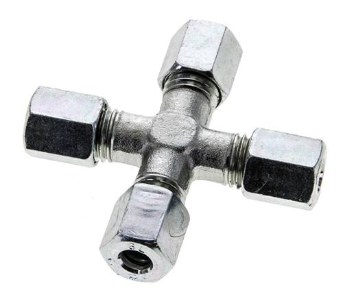 anillo de corte transversal de acero galvanizado 6L 315 barra DIN 2353