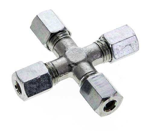 anillo de corte transversal de acero galvanizado 6L 315 barra DIN 2353