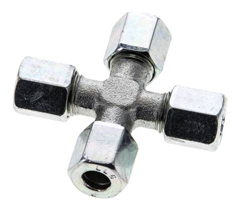 6LL Anillo de corte transversal de acero galvanizado 100 barras DIN 2353