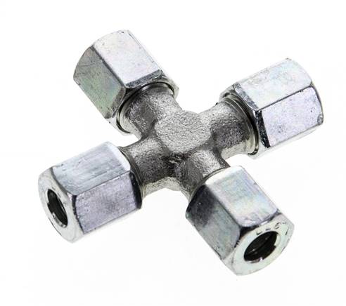 6LL Anillo de corte transversal de acero galvanizado 100 barras DIN 2353