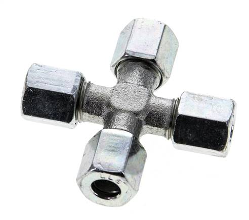 6LL Anillo de corte transversal de acero galvanizado 100 barras DIN 2353