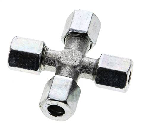 6LL Anillo de corte transversal de acero galvanizado 100 barras DIN 2353